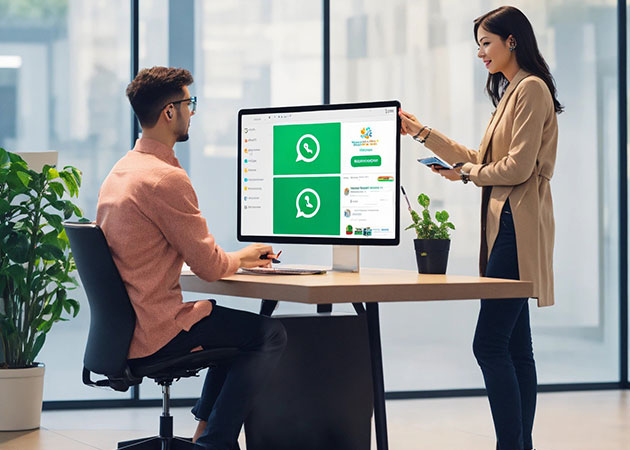 whatsapp sms service